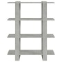 Concrete gray 100x30x123.5 cm shelf/space divider by vidaXL, Bookcases and shelves - Ref: Foro24-811542, Price: 44,25 €, Disc...