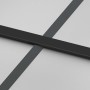 Puerta corredera herrajes negro 102,5x205 cm vidrio templado | Foro24.es | Tu tienda online para hogar, jardín y más Foro24.es