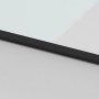 Puerta corredera con herrajes negro 76x205 cm vidrio templado | Foro24.es | Tu tienda online para hogar, jardín y más Foro24.es