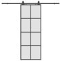 Puerta corredera con juego herrajes negro 76x205 cm ESG vidrio by , Doors - Ref: Foro24-3375943, Price: 250,99 €, Discount: %