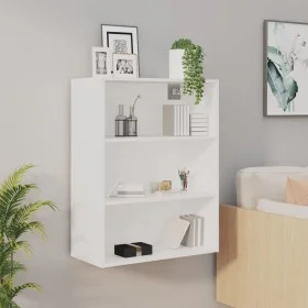 Armario colgante de pared blanco 69,5x32,5x90 cm de vidaXL, Aparadores - Ref: Foro24-812312, Precio: 60,48 €, Descuento: %