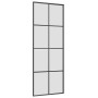 Puerta corredera con juego herrajes negro 76x205 cm ESG vidrio by , Doors - Ref: Foro24-3375943, Price: 250,99 €, Discount: %