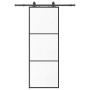 Puerta corredera con juego herrajes negro 76x205 cm ESG vidrio by , Doors - Ref: Foro24-3375901, Price: 204,55 €, Discount: %