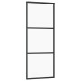 Puerta corredera con juego herrajes negro 76x205 cm ESG vidrio by , Doors - Ref: Foro24-3375901, Price: 204,55 €, Discount: %