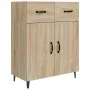 Aparador de madera de ingeniería roble Sonoma 69,5x34x90 cm de vidaXL, Aparadores - Ref: Foro24-812198, Precio: 95,58 €, Desc...