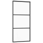 Puerta corredera con set herrajes negro 90x205 cm vidrio ESG by , Doors - Ref: Foro24-3375922, Price: 249,84 €, Discount: %