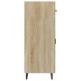 Sideboard aus Sonoma-Eichenholzwerkstoff, 69,5 x 34 x 90 cm von vidaXL, Sideboards - Ref: Foro24-812198, Preis: 96,82 €, Raba...
