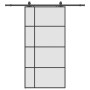 Puerta corredera set herrajes negra 102,5x205 cm ESG vidrio by , Doors - Ref: Foro24-3375873, Price: 277,48 €, Discount: %
