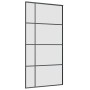 Puerta corredera set herrajes negra 102,5x205 cm ESG vidrio by , Doors - Ref: Foro24-3375873, Price: 277,48 €, Discount: %