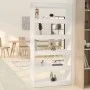 White engineered wood shelf/divider 80x30x166 cm by vidaXL, Bookcases and shelves - Ref: Foro24-811718, Price: 79,44 €, Disco...