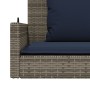 Banco columpio con cojines gris 119x56x48 cm ratán sintético | Foro24.es | Tu tienda online para hogar, jardín y más Foro24.es