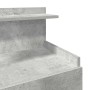Mesitas de noche 2 unidades con 2 cajones gris hormigón 40x36,5x62 cm | Foro24.es | Tu tienda online para hogar, jardín y más Foro24.es