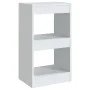 Weißes Regal/Raumteiler 40x30x72 cm von vidaXL, Bücherregale und Regale - Ref: Foro24-811601, Preis: 42,47 €, Rabatt: %