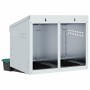 Nido para gallinas con 2 compartimentos de acero galvanizado para montar en la pared | Foro24.es | Tu tienda online para hogar, jardín y más Foro24.es