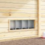 Nido para gallinas con 4 compartimentos de acero galvanizado para montar en la pared by , Cages and habitats for small animal...