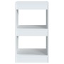 Weißes Regal/Raumteiler 40x30x72 cm von vidaXL, Bücherregale und Regale - Ref: Foro24-811601, Preis: 43,15 €, Rabatt: %