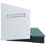 Nido para gallinas con 4 compartimentos de acero galvanizado para montar en la pared by , Cages and habitats for small animal...