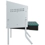 Nido para gallinas con 2 compartimentos y patas de acero galvanizado by , Cages and habitats for small animals - Ref: Foro24-...