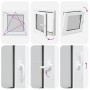 Ventana de sótano "RISOR" 50x50 cm oscilobatiente DIN izquierda blanca de , Ventanas - Ref: Foro24-4108340, Precio: 87,92 €, ...