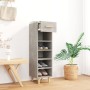 Mueble zapatero madera contrachapada gris hormigón 30x35x105 cm by vidaXL, Shoe racks and shoe organizers - Ref: Foro24-81280...