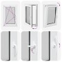 Ventana de sótano "RISOR" 60x80 cm oscilobatiente DIN izquierda antracita | Foro24.es | Tu tienda online para hogar, jardín y más Foro24.es