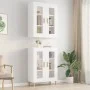 Armario de pared colgante blanco 69,5x34x90 cm de vidaXL, Aparadores - Ref: Foro24-812276, Precio: 90,37 €, Descuento: %