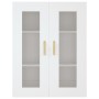 Armario de pared colgante blanco 69,5x34x90 cm de vidaXL, Aparadores - Ref: Foro24-812276, Precio: 91,63 €, Descuento: %