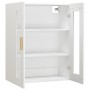 Armario de pared colgante blanco 69,5x34x90 cm de vidaXL, Aparadores - Ref: Foro24-812276, Precio: 91,63 €, Descuento: %