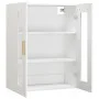 Armario de pared colgante blanco 69,5x34x90 cm de vidaXL, Aparadores - Ref: Foro24-812276, Precio: 90,37 €, Descuento: %