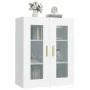 Armario de pared colgante blanco 69,5x34x90 cm de vidaXL, Aparadores - Ref: Foro24-812276, Precio: 90,37 €, Descuento: %