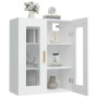 Armario de pared colgante blanco 69,5x34x90 cm de vidaXL, Aparadores - Ref: Foro24-812276, Precio: 91,63 €, Descuento: %