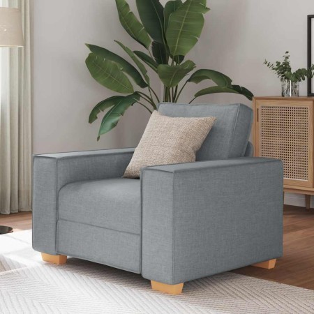 Sillón sofá gris claro 60 cm tela von , Sofas - Ref: Foro24-4104960, Preis: 159,94 €, Rabatt: %