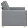 Sillón sofá gris claro 60 cm tela von , Sofas - Ref: Foro24-4104960, Preis: 159,94 €, Rabatt: %