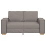 Sofá de 2 plazas  de tela gris topo, 120 cm | Foro24.es | Tu tienda online para hogar, jardín y más Foro24.es