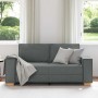 Sofá de 2 plazas  de tela gris oscuro, 140 cm | Foro24.es | Tu tienda online para hogar, jardín y más Foro24.es