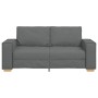 Sofá de 2 plazas  de tela gris oscuro, 140 cm | Foro24.es | Tu tienda online para hogar, jardín y más Foro24.es