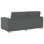 Sofá de 2 plazas  de tela gris oscuro, 140 cm | Foro24.es | Tu tienda online para hogar, jardín y más Foro24.es