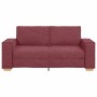 Sofá de 2 plazas  rojo vino 140 cm tela | Foro24.es | Tu tienda online para hogar, jardín y más Foro24.es
