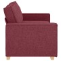 Sofá de 2 plazas  rojo vino 140 cm tela | Foro24.es | Tu tienda online para hogar, jardín y más Foro24.es