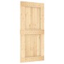 Puerta corredera con herrajes madera maciza de pino 95x210 cm von , Türen - Ref: Foro24-3203114, Preis: 199,84 €, Rabatt: %