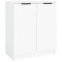 Weißer Schuhschrank aus Sperrholz, 59 x 35 x 70 cm von vidaXL, Schuhregale und Schuhorganisatoren - Ref: Foro24-811421, Preis...
