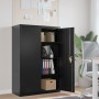 Armario archivador de acero negro 90x40x140 cm | Foro24.es | Tu tienda online para hogar, jardín y más Foro24.es
