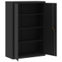 Armario archivador de acero negro 90x40x140 cm | Foro24.es | Tu tienda online para hogar, jardín y más Foro24.es