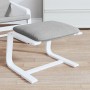 Reposapiés de tela gris claro 51x41x40 cm | Foro24.es | Tu tienda online para hogar, jardín y más Foro24.es