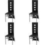 Sillas de comedor 4 unidades cuero sintético negro von , Essstühle - Ref: Foro24-243645, Preis: 205,58 €, Rabatt: %