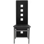Sillas de comedor 4 unidades cuero sintético negro von , Essstühle - Ref: Foro24-243645, Preis: 205,58 €, Rabatt: %
