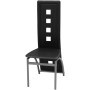 Sillas de comedor 4 unidades cuero sintético negro von , Essstühle - Ref: Foro24-243645, Preis: 205,58 €, Rabatt: %