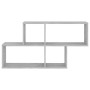 Estante de pared madera contrachapada gris hormigón 100x18x53cm | Foro24.es | Tu tienda online para hogar, jardín y más Foro24.es