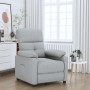 Sillón reclinable de tela gris claro by , Armchairs - Ref: Foro24-289662, Price: 184,28 €, Discount: %