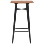 Conjunto de mesa alta y taburetes 3 piezas acero negro by , Furniture sets for kitchens and dining rooms - Ref: Foro24-276845...